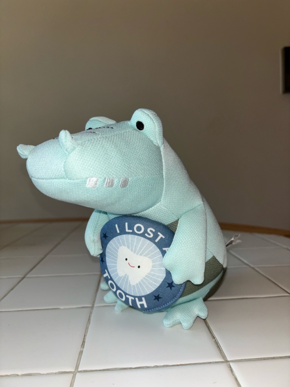 Pillowfort Crocodile Tooth Fairy Lost dentist kids dinosaur animal gifts teeth